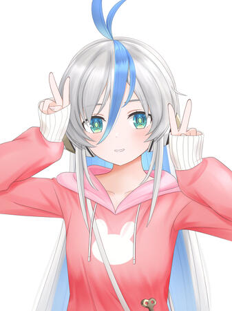 Beta AMI Cute Peace Pose